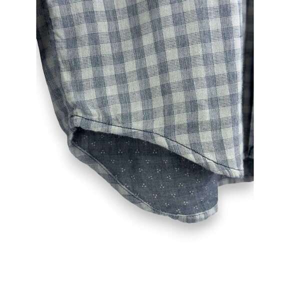 Lucky Brand Black Label Men's California Fit Snap Button Up - Size L - Picture 5 of 10